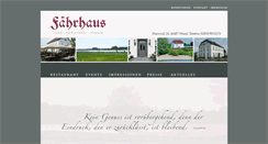 Desktop Screenshot of faehrhaus-bislich.de