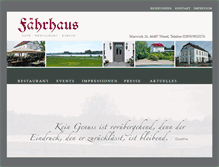 Tablet Screenshot of faehrhaus-bislich.de